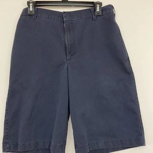 Mills Mens Navy Blue Chino Bermuda Shorts Sz31 (sku50)